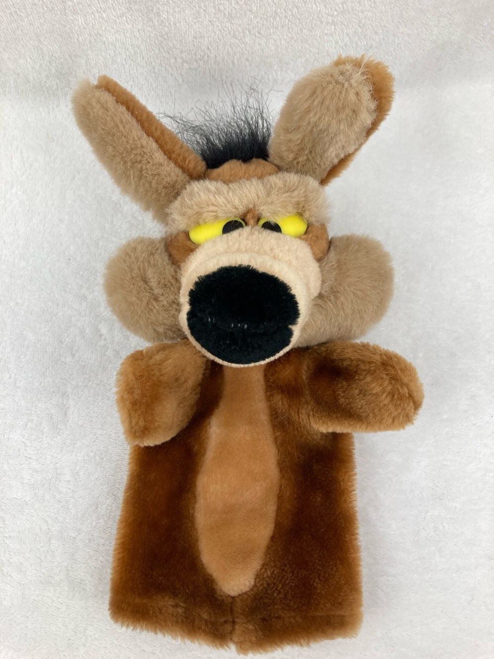 VTG The 24K Company 1993 Wiley Coyote Hand Puppet 10” Plush
